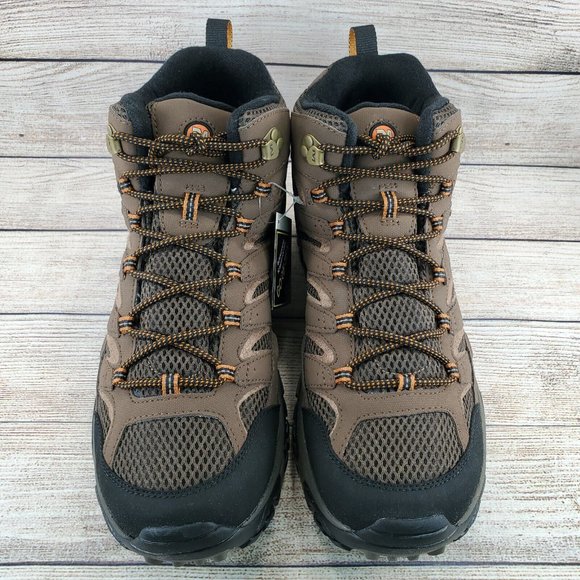 Merrell Moab 2 Mid GTX Hiking Boots Earth Men's Size 12.5 - Picture 2 of 9
